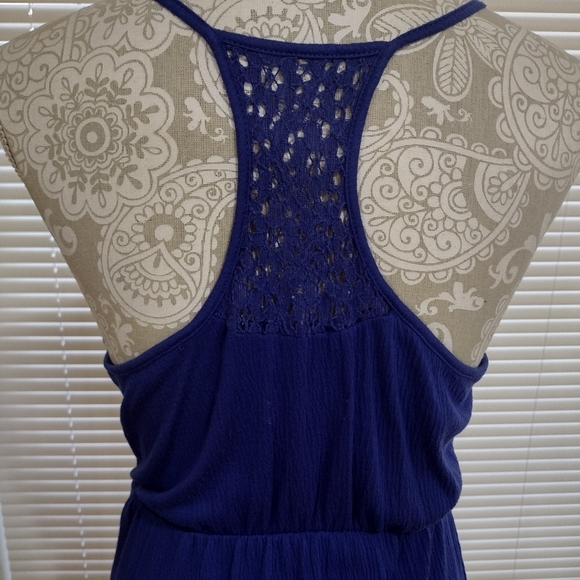 MOSSIMO ROYAL BLUE MAXI DRESS - Picture 4 of 10